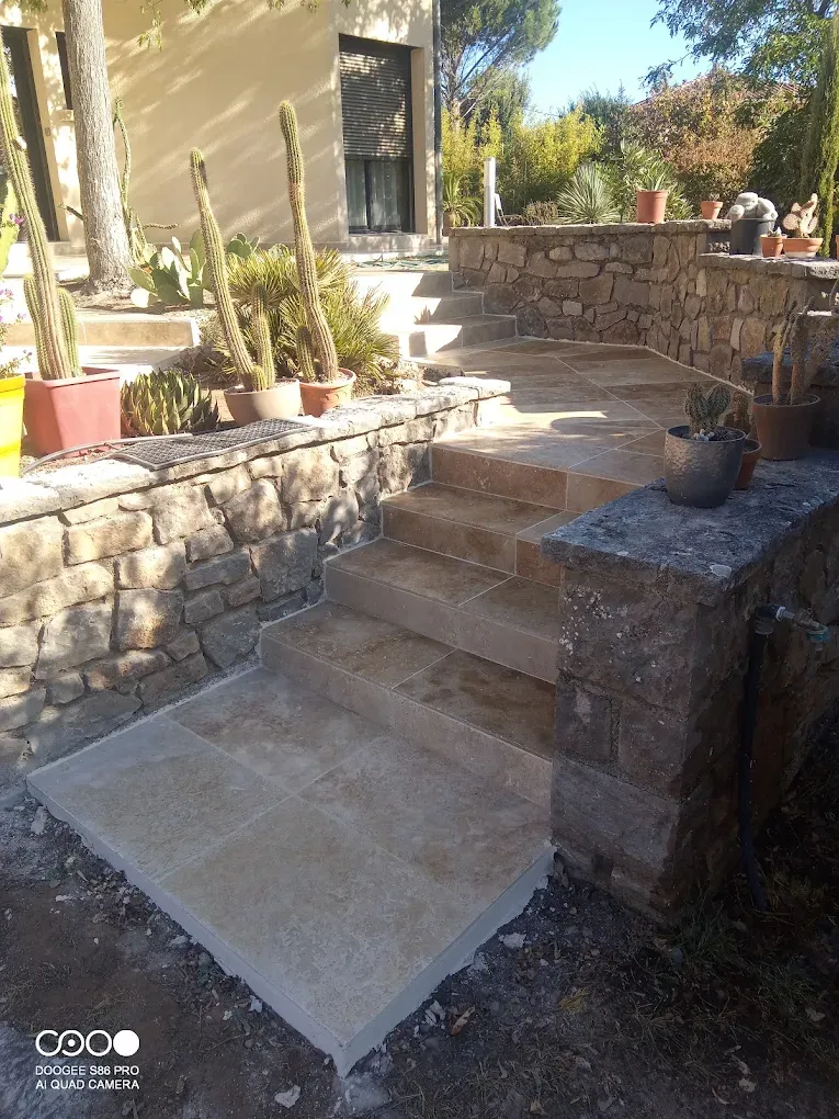 Carrelage et dallage extérieur - NG Carrelage Millau