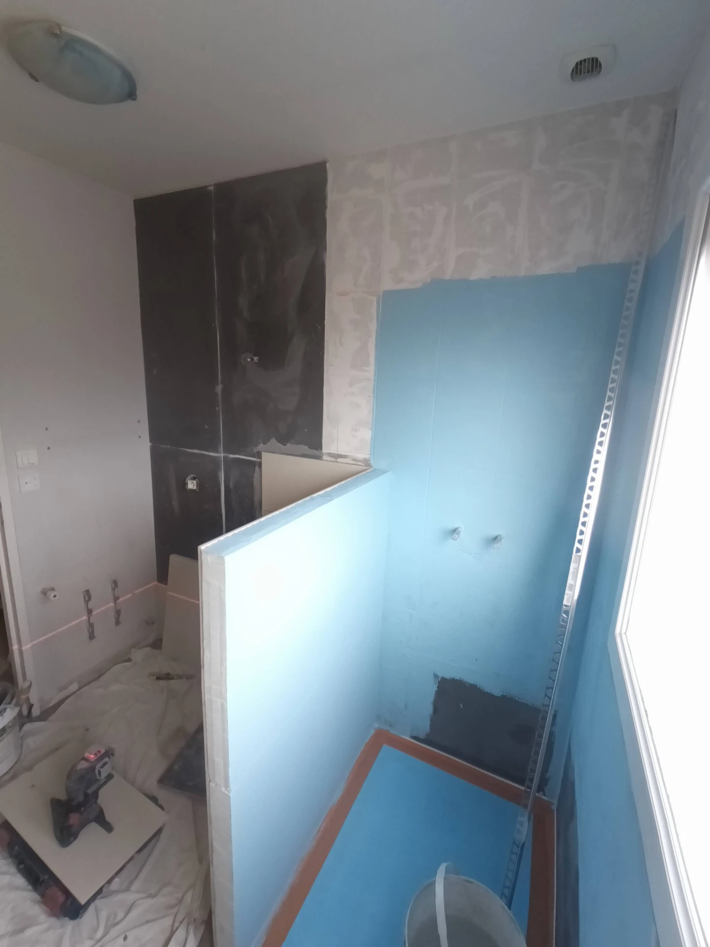 Rénovation de salle de bain par NG Carrelage à Millau